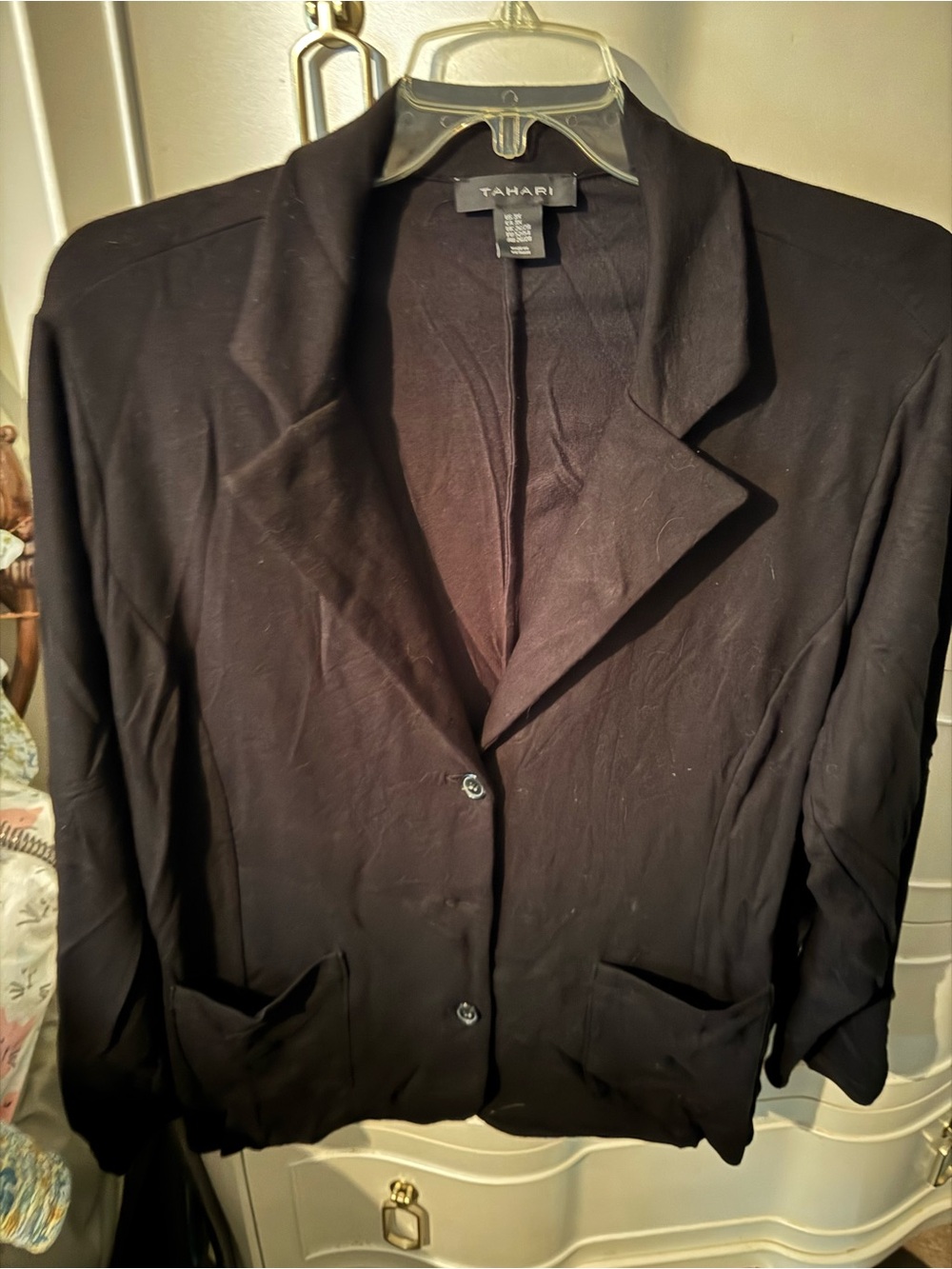 Tahari Black Tailored Women's Blazer